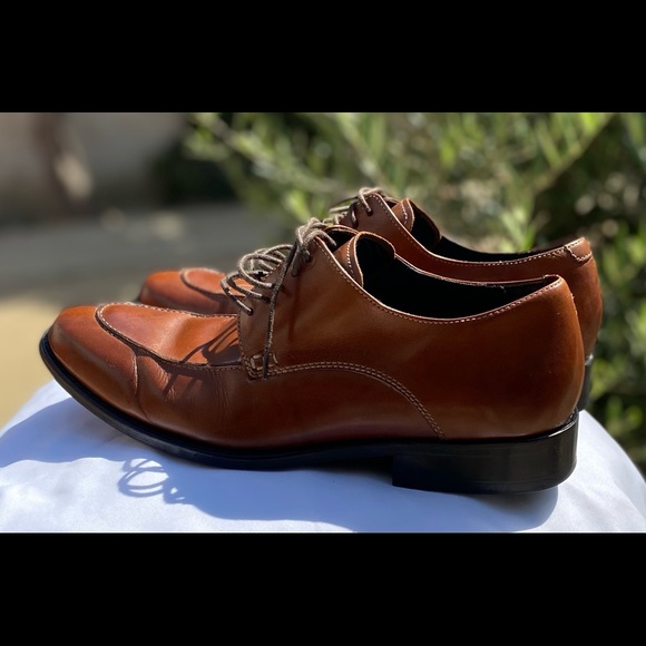 NW Cole Haan Nike Air Leather Oxfords, Sz 8.5M - Picture 4 of 11